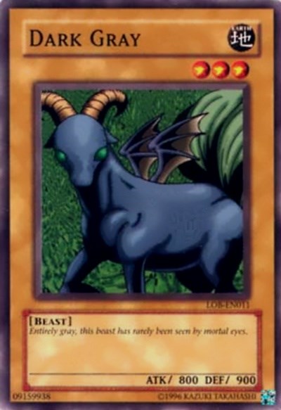 Dark Gray [LOB-EN011] Common Yu-Gi-Oh!