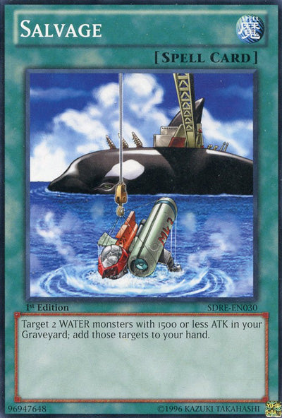 Salvage [SDRE-EN030] Common Yu-Gi-Oh!