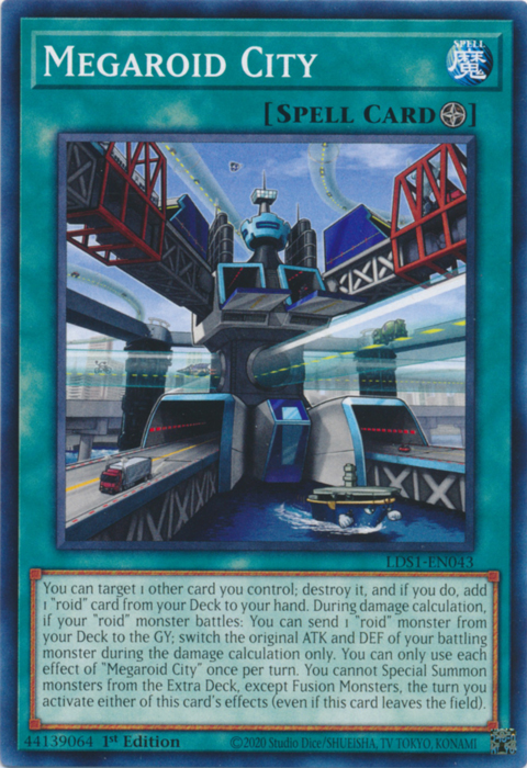 Megaroid City [LDS1-EN043] Common Yu-Gi-Oh!