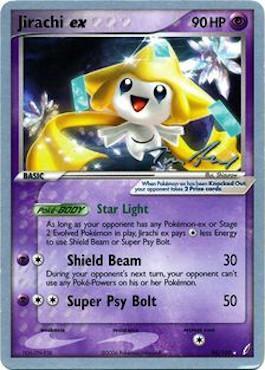 Jirachi ex (94/100) (Legendary Ascent - Tom Roos) [World Championships 2007] Pokémon