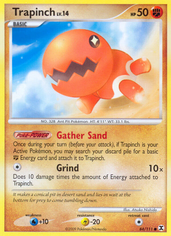 Trapinch (84/111) [Platinum: Rising Rivals] Pokémon