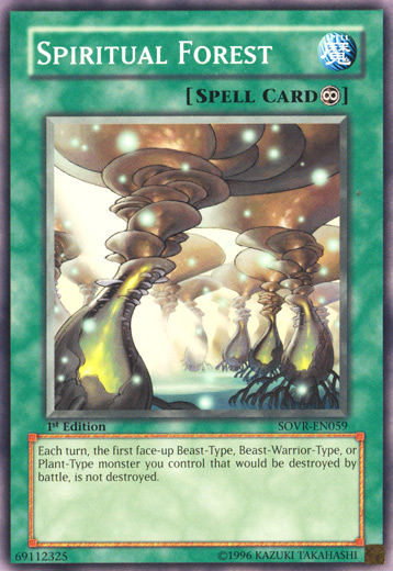 Spiritual Forest [SOVR-EN059] Common Yu-Gi-Oh!