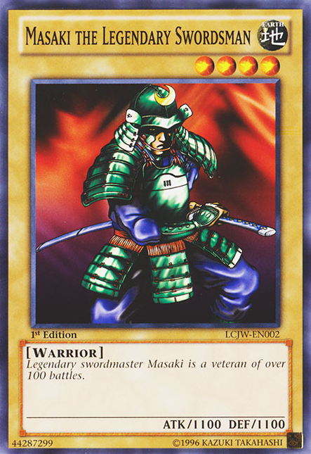 Masaki the Legendary Swordsman [LCJW-EN002] Common Yu-Gi-Oh!