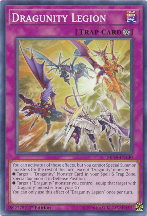 Dragunity Legion [MP19-EN130] Common Yu-Gi-Oh!