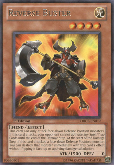 Reverse Buster [ORCS-EN012] Rare Yu-Gi-Oh!