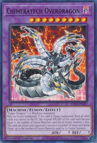 Chimeratech Overdragon [SDCS-EN042] Common Yu-Gi-Oh!