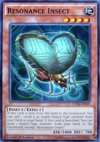 Resonance Insect [DUEA-EN039] Common - Yugioh Cards For Your TCG Needs!