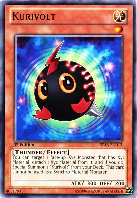 Kurivolt [SP13-EN013] Common Yu-Gi-Oh!