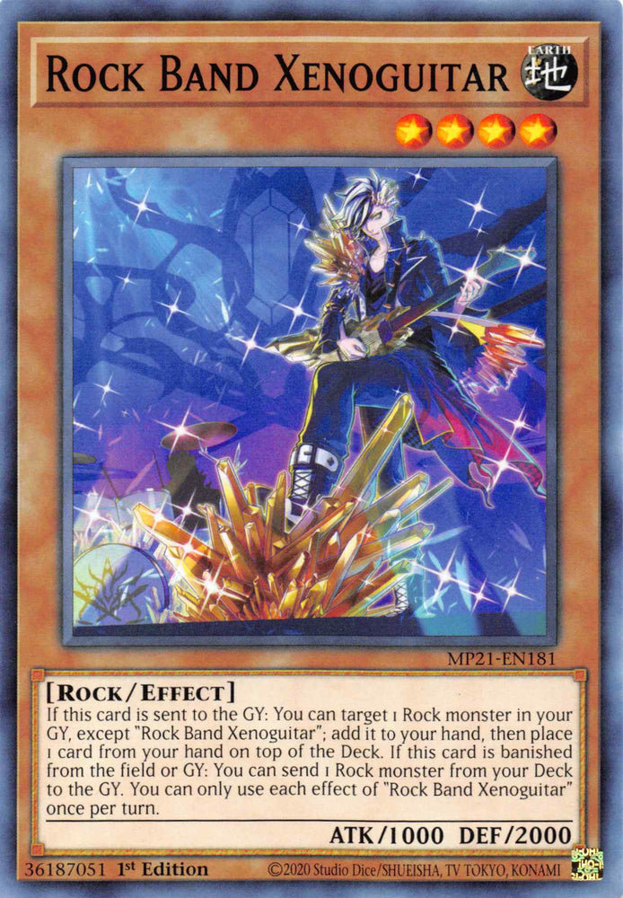 Rock Band Xenoguitar [MP21-EN181] Common Yu-Gi-Oh!