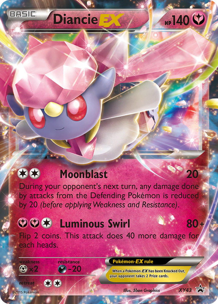 Diancie EX (XY43) [XY: Black Star Promos] Pokémon
