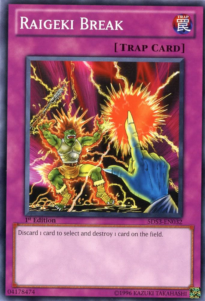 Raigeki Break [5DS3-EN032] Common Yu-Gi-Oh!