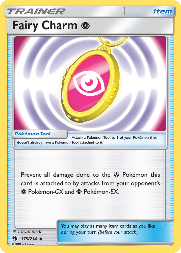 Fairy Charm Psychic (175/214) [Sun & Moon: Lost Thunder] Pokémon