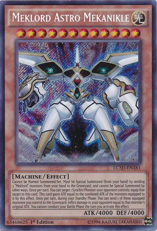 Meklord Astro Mekanikle [LC5D-EN161] Secret Rare Yu-Gi-Oh!