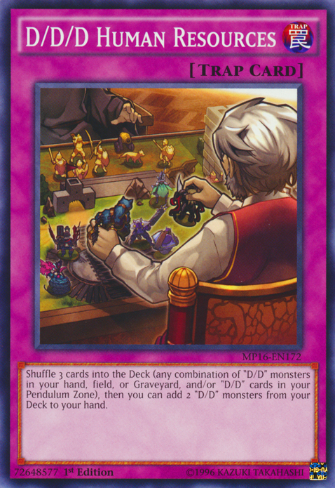 D/D/D Human Resources [MP16-EN172] Common Yu-Gi-Oh!