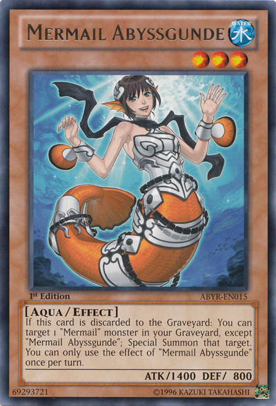 Mermail Abyssgunde [ABYR-EN015] Rare Yu-Gi-Oh!
