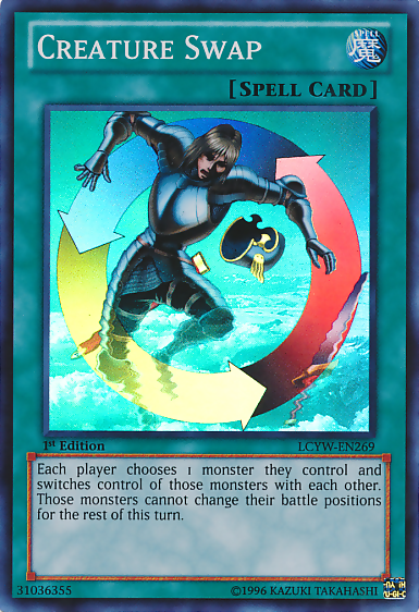 Creature Swap [LCYW-EN269] Super Rare Yu-Gi-Oh!
