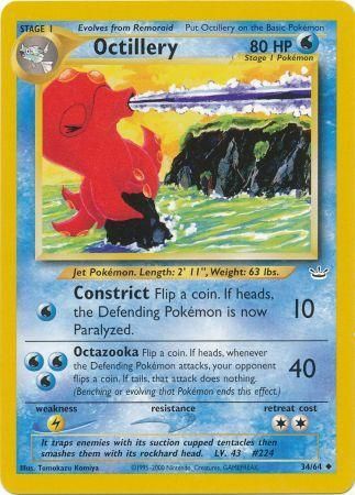 Octillery (34/64) [Neo Revelation Unlimited] Pokémon