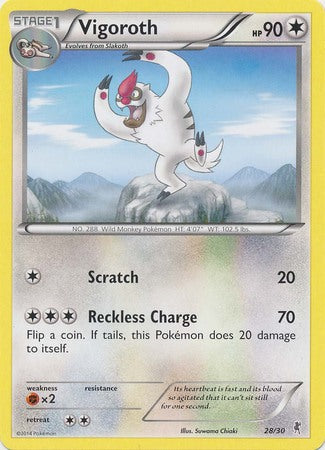 Vigoroth (28/30) [XY: Trainer Kit 1 - Bisharp] Pokémon
