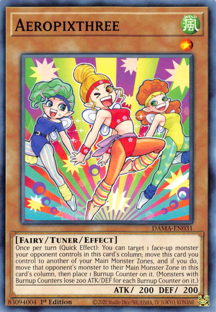 Aeropixthree [DAMA-EN031] Common Yu-Gi-Oh!