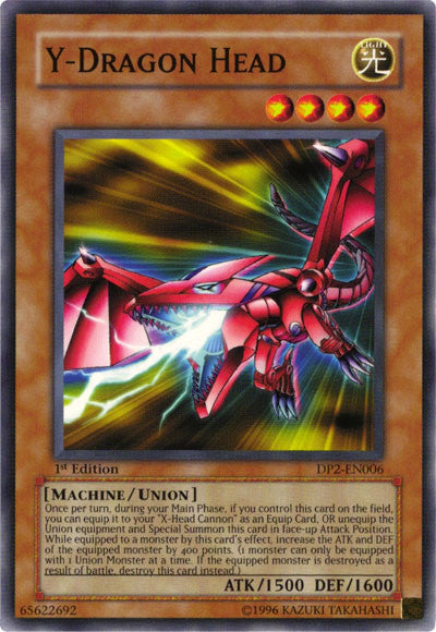 Y-Dragon Head [DP2-EN006] Common Yu-Gi-Oh!