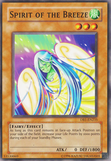 Spirit of the Breeze [DB1-EN235] Common Yu-Gi-Oh!