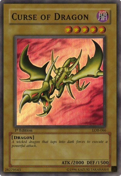 Curse of Dragon [LOB-066] Super Rare Yu-Gi-Oh!