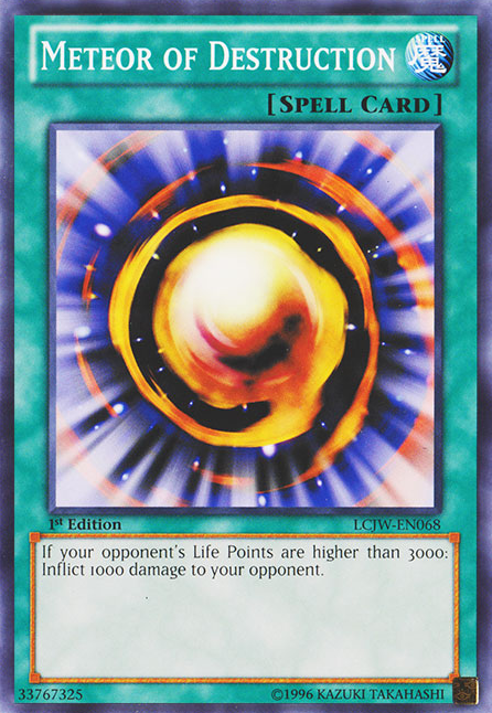 Meteor of Destruction [LCJW-EN068] Common Yu-Gi-Oh!