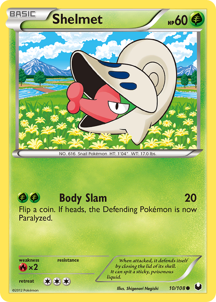 Shelmet (10/108) [Black & White: Dark Explorers] Pokémon