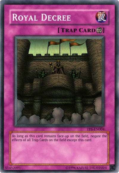 Royal Decree [TP6-EN004] Super Rare Yu-Gi-Oh!