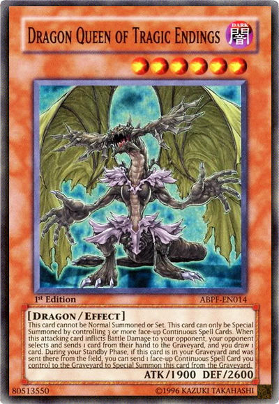 Dragon Queen of Tragic Endings [ABPF-EN014] Super Rare Yu-Gi-Oh!