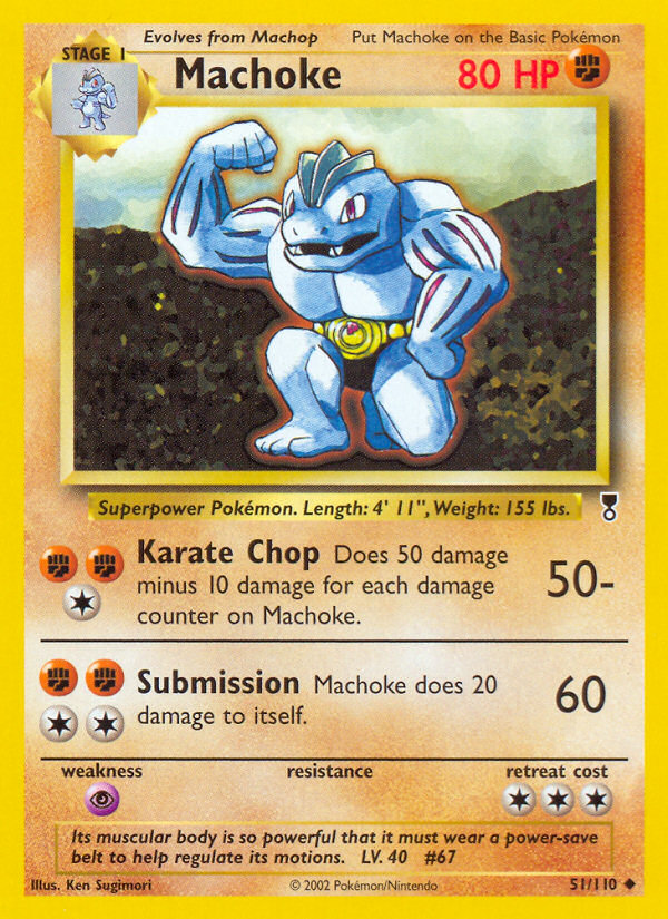 Machoke (51/110) [Legendary Collection] Pokémon