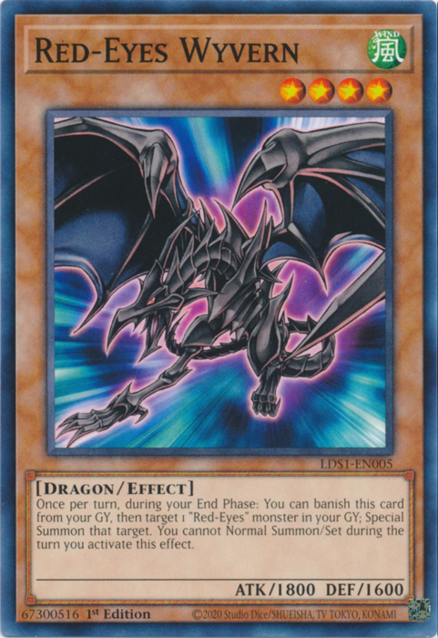 Red-Eyes Wyvern [LDS1-EN005] Common Yu-Gi-Oh!