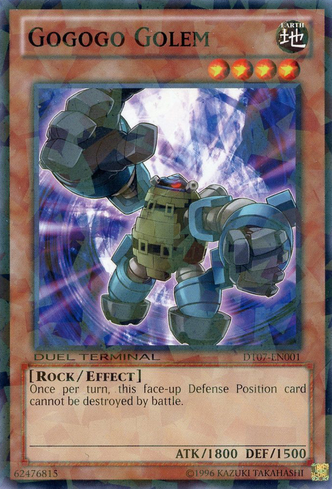 Gogogo Golem [DT07-EN001] Common Yu-Gi-Oh!
