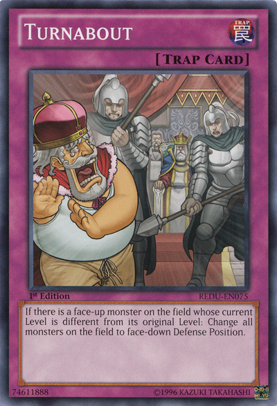 Turnabout [REDU-EN075] Common Yu-Gi-Oh!