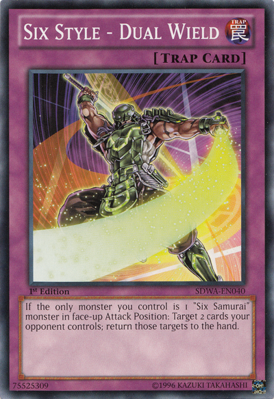 Six Style - Dual Wield [SDWA-EN040] Common Yu-Gi-Oh!