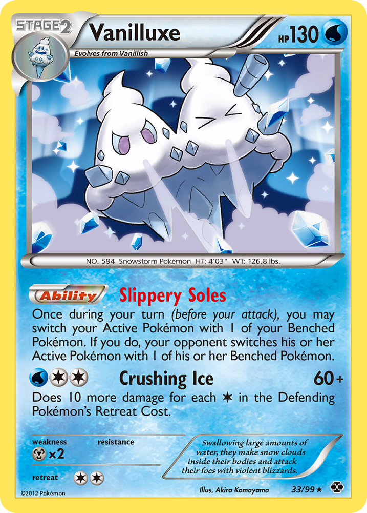Vanilluxe (33/99) [Black & White: Next Destinies] Pokémon