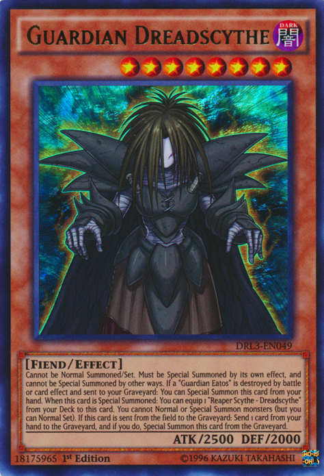 Guardian Dreadscythe [DRL3-EN049] Ultra Rare Yu-Gi-Oh!