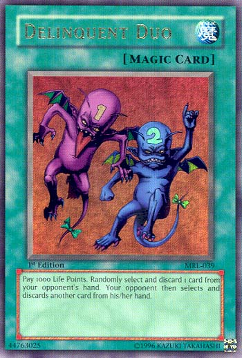 Delinquent Duo [MRL-039] Ultra Rare Yu-Gi-Oh!