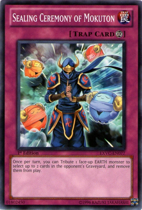 Sealing Ceremony of Mokuton [EXVC-EN077] Common Yu-Gi-Oh!