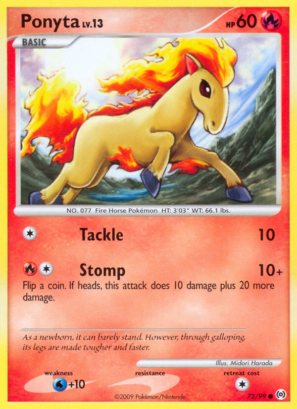 Ponyta (72/99) [Platinum: Arceus] Pokémon