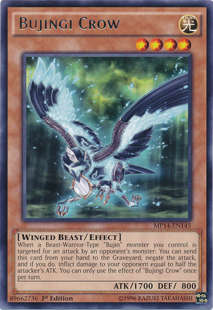 Bujingi Crow [MP14-EN145] Rare Yu-Gi-Oh!