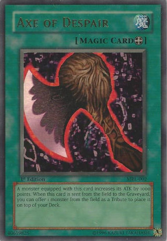 Axe of Despair [MRL-002] Ultra Rare Yu-Gi-Oh!