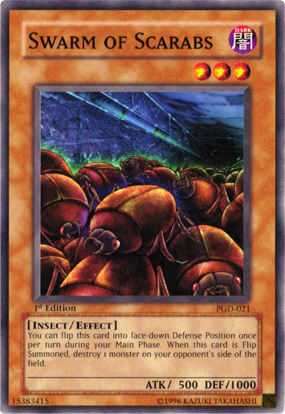 Swarm of Scarabs [PGD-021] Common Yu-Gi-Oh!