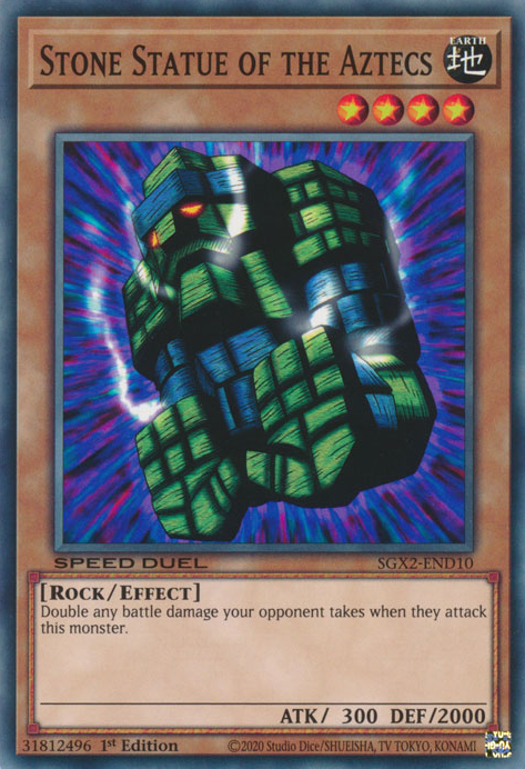 Stone Statue of the Aztecs [SGX2-END10] Common Yu-Gi-Oh!