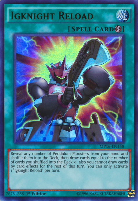 Igknight Reload [MP16-EN148] Ultra Rare Yu-Gi-Oh!