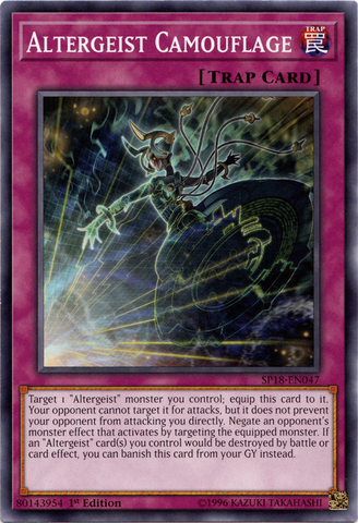 Altergeist Camouflage [SP18-EN047] Common Yu-Gi-Oh!