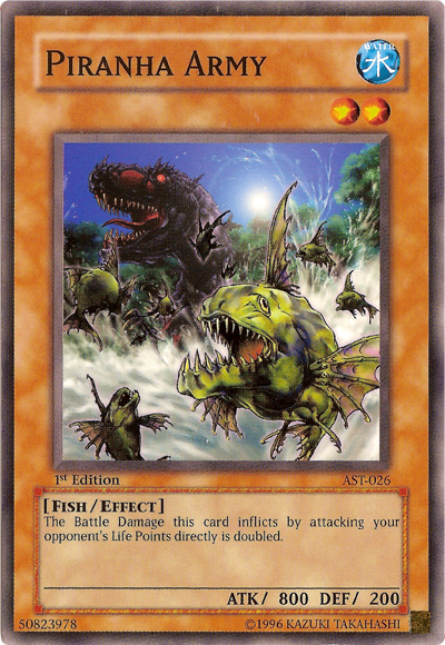 Piranha Army [AST-026] Common Yu-Gi-Oh!