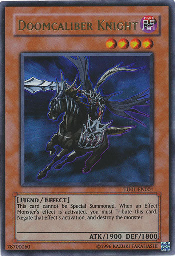 Doomcaliber Knight [TU01-EN001] Ultra Rare Yu-Gi-Oh!