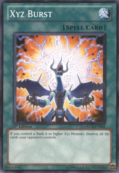 Xyz Burst [ORCS-EN061] Common Yu-Gi-Oh!