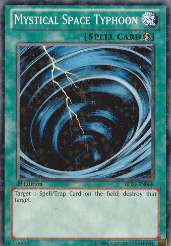 Mystical Space Typhoon [BP01-EN068] Starfoil Rare Yu-Gi-Oh!